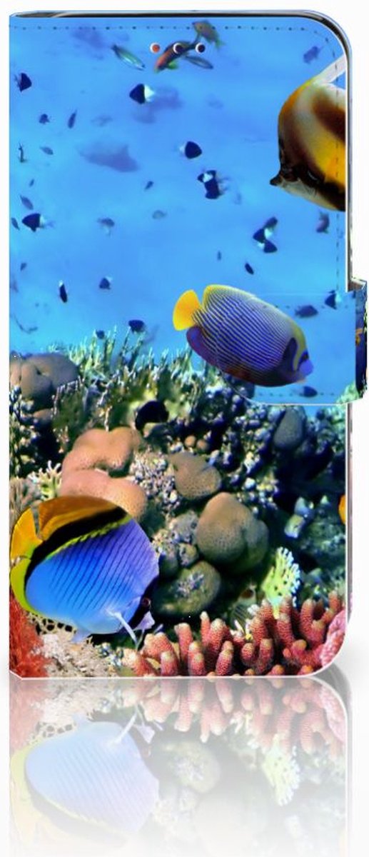 Samsung Galaxy A10 Telefoonhoesje met Pasjes Vissen