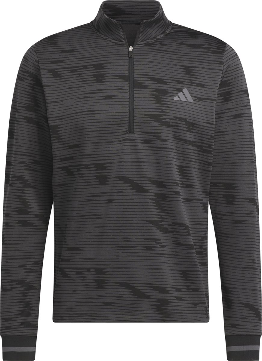 COLD.RDY Pullover Heren met Korte Rits Grijs