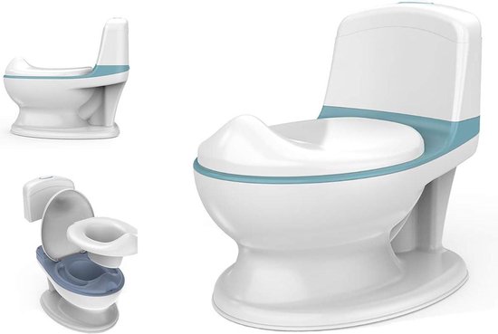 Mijn eerste draagbare potje - verstelbaar kinderpotje met geluid - anti-slip comfort - gemakkelijk schoon te maken