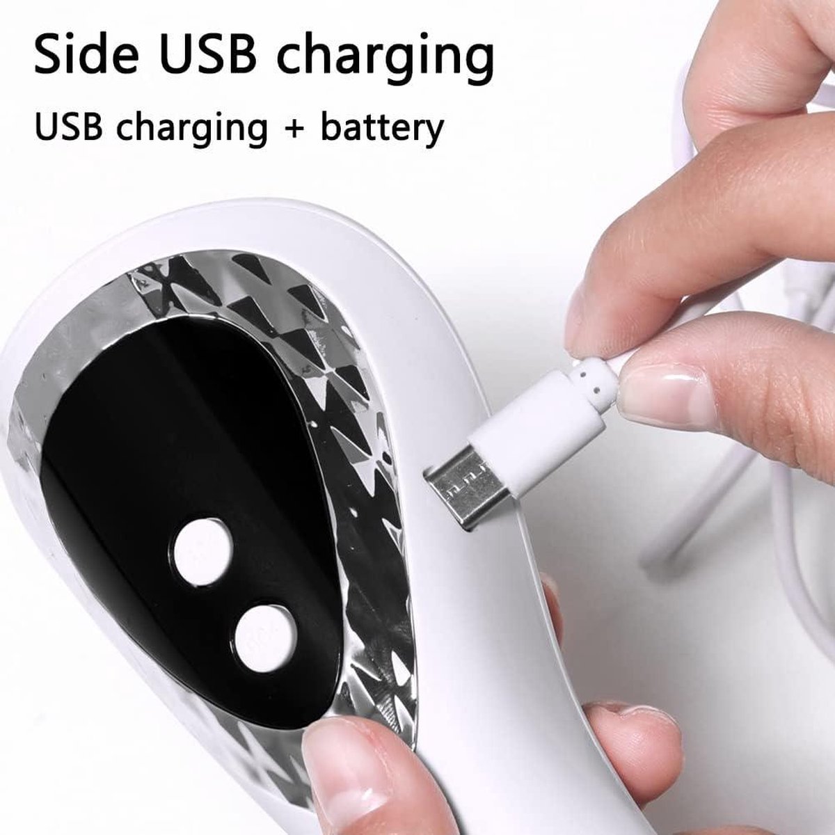 Elektrische Nageldroger Mini UV-nagellamp Draadloos oplaadbaar Sneldrogende machine