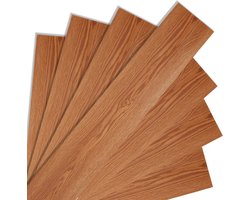 PVC-vloerbedekking- PVC vloeren - vinylvloer- Vinyl vloeren- Natuurlijk - 91,5 x 15,2 cm x 1.5 mm - dikte 1.5 mm - 7 tegels-Klassiek Warm Eiken