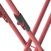 Bol.com Stoomstrijkplank Tempo Rosé - Compact design - 85 x 30 x 90 cm - Sterkste strijkplankmerk aanbieding