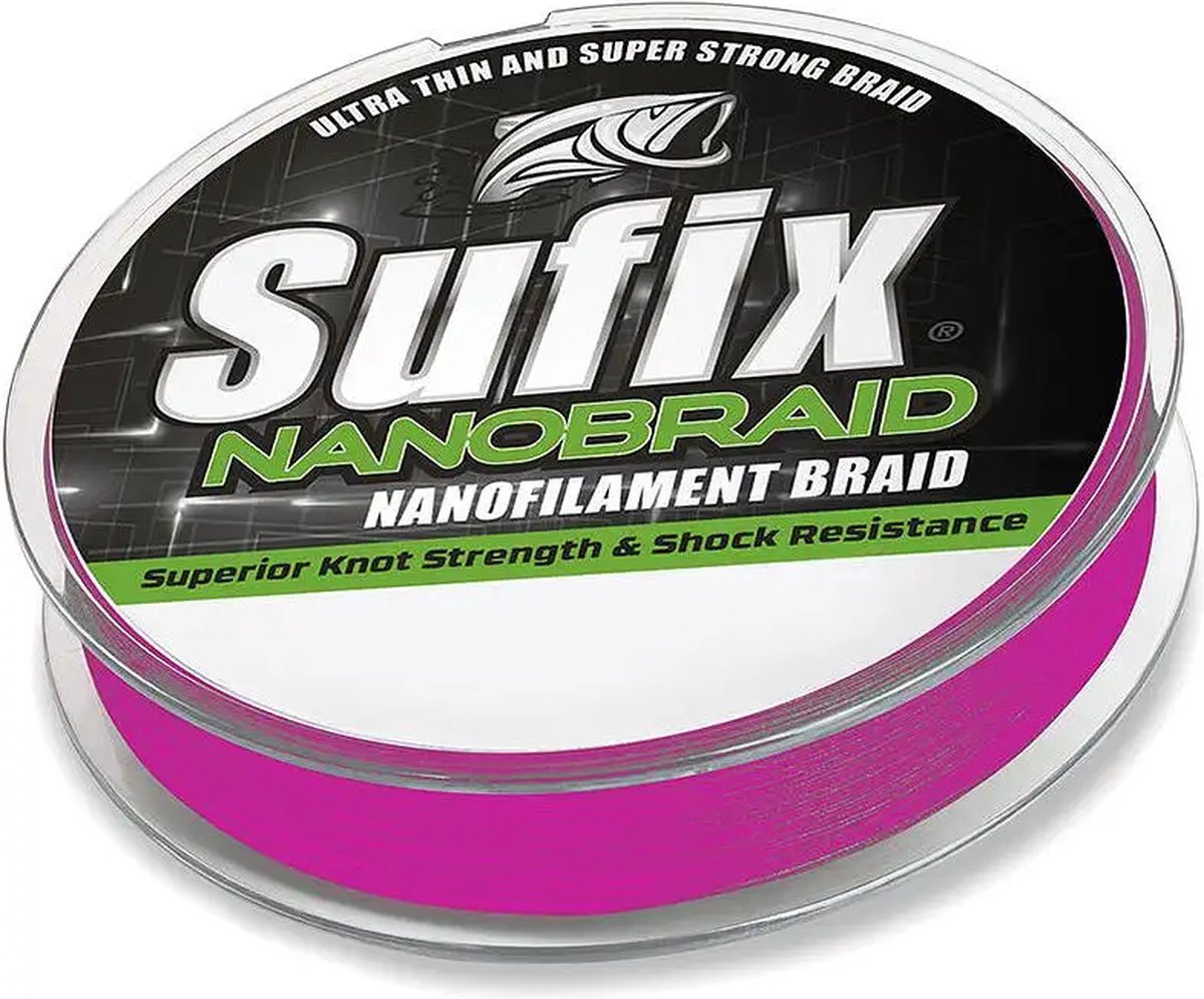 Sufix Nanobraid Gevlochten Vislijn 100 M Blauw 0.040 mm