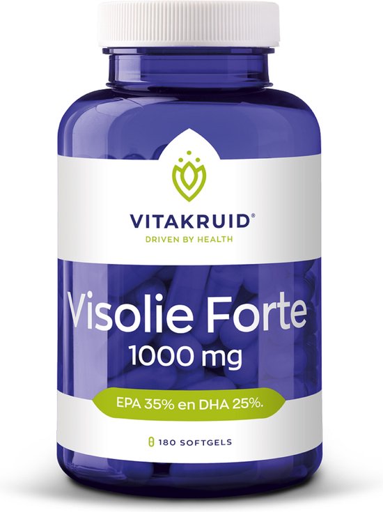 Vitakruid - Visolie Forte 1000mg - 180 Softgels