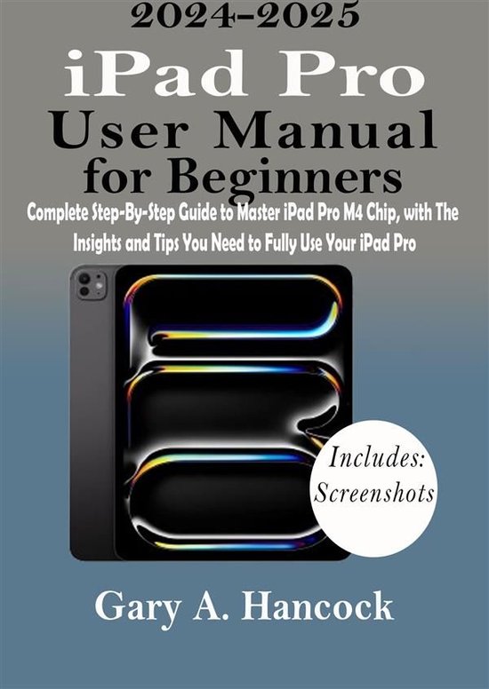 iPad Pro User Manual for Beginners - cover