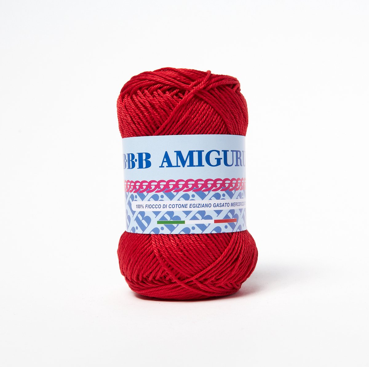 Tricot Cafè B.B.B. Filati Amigurumi Breigaren van puur katoen zeer zacht geschikt voor poppen en poppen machinewasbaar voor strijkijzer haaknaalden: 3-4 rood 114 50 gr