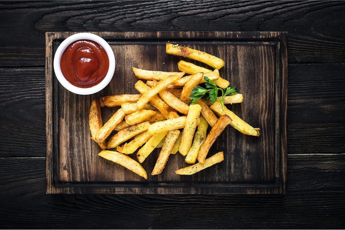 Afbeelding 3 van Equivera Dubbele Airfryer - Dubbele Mand - Dual Cook - Heteluchtfriteuse - Verschillende Programma's - Dual Zone - Mega