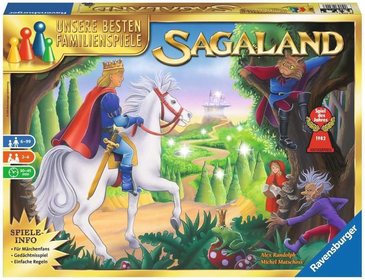 Betoverend Familiebordspel voor Kinderen en Volwassenen - 2-6 Spelers, Vanaf 6 Jaar, Inspirerend Spel met Sprookjesachtige Thematiek