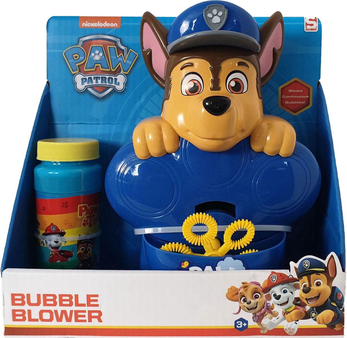 PAW Patrol automatische bellenblazer Bubble blower Bellenblaas machine bellenblaas