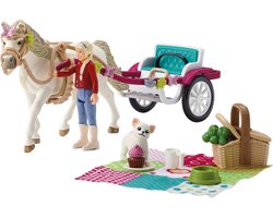 foto van schleich HORSE CLUB Speelfigurenset - Koets voor paardenshow - Kinderspeelgoed voor Jongens en Meisjes - 5 tot 12 jaar - 33 Onderdelen - 42467