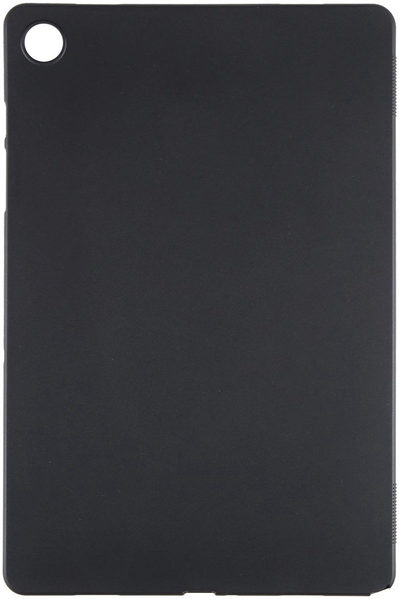 Mobigear Tablethoes geschikt voor Dunne Samsung Galaxy Tab A9 Plus (2023) Hoes Flexibel TPU | Mobigear Basics Backcover | Galaxy Tab A9 Plus (2023) Case | Back Cover - Zwart