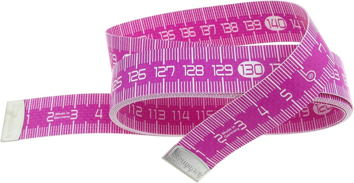 Trendy Roze Meetlint 150 cm - Flexibel en Dubbelzijdig