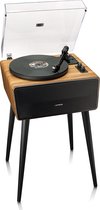 Lenco Bluetooth Platenspeler - 4 Ingebouwde Speakers - Platenspeler op poten - Lenco Expertise lijn - LS-570OK - Eikenhout