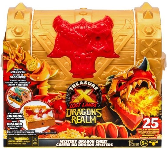 TREASURE セット Dragons Realm Treasure Chest - MOOSE TOYS - TREASURE X
