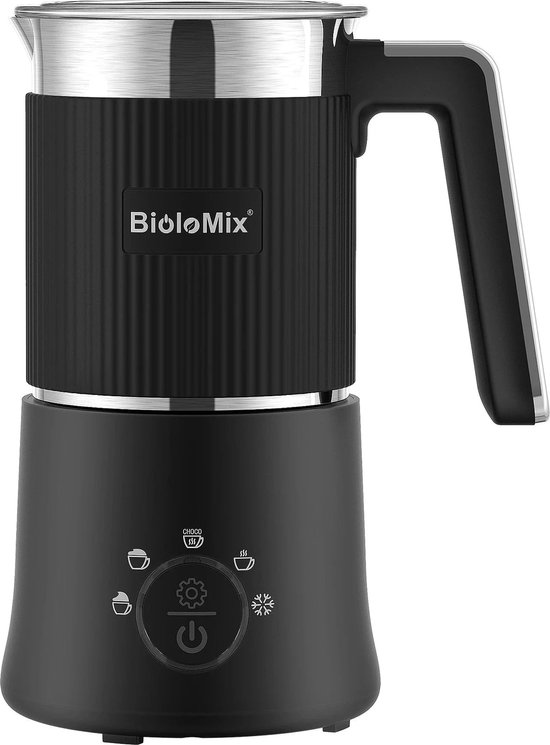 Biolomix Elektrische Kaffeemühle Mit Konischem Mahlwerk - 30 Mahlstufen, Touchscreen, Für Espresso & Filterkaffee