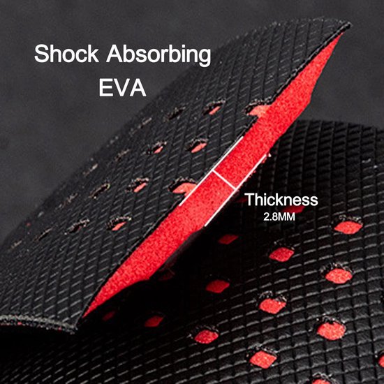 ROCKBROS Stuurband voor fiets, antislip, schokabsorberend, voor racefiets, mountainbike, Eén maat, zwart / wit / rood / blauw