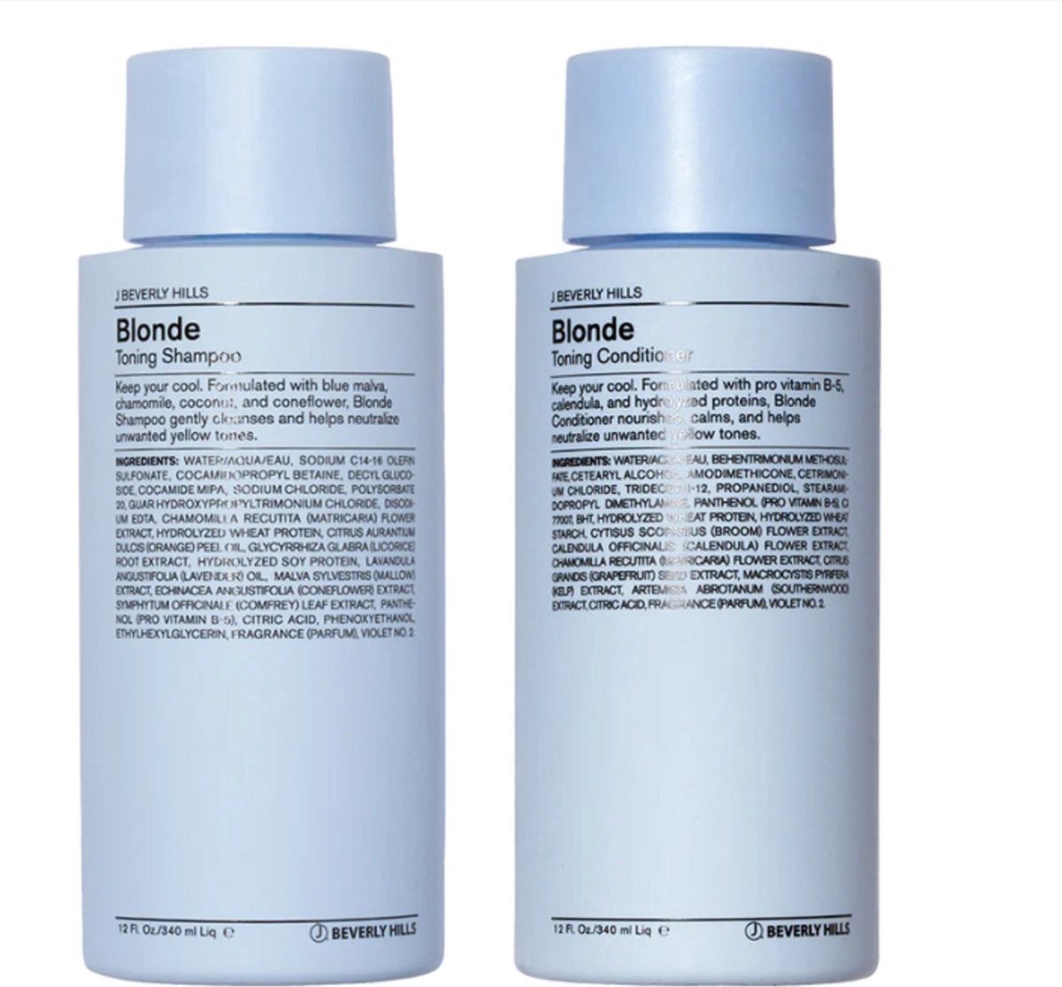 J Beverly Hills - BLONDE BUNDLE - Blonde Shampoo + Blonde Conditioner