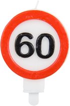 Folat - Kaars 60 Jaar Verkeersbord