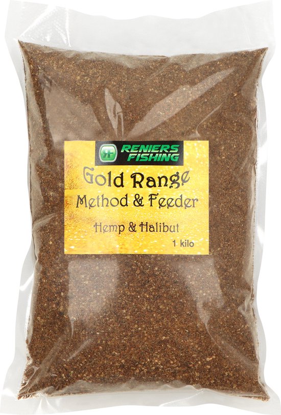 Reniers Fishing Gold Range Voeder Method & Feeder 1 Kilo - Smaak : F1 Green Special van Reniers Fishing — afbeelding 3
