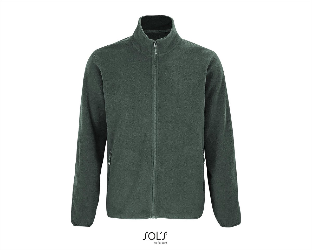 SOL’ Men´ Factor Zipped Fleece Jacket L03823 Forest Groen