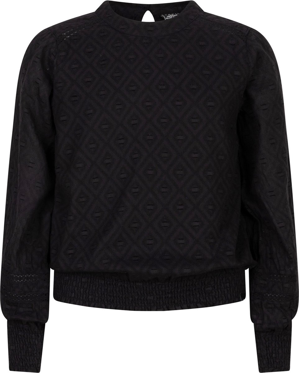 Indian Blue Jeans - Longsleeve - Black - Maat 152