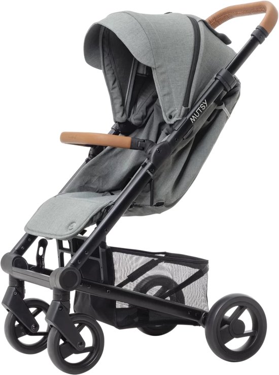 Poussette Mutsy Nexo Gris mousse Cadre argente bol