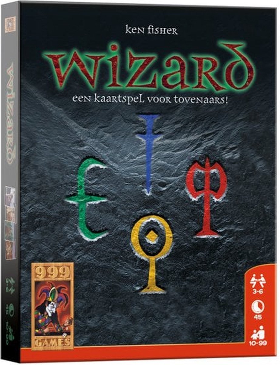 999 Games - Wizard - Kaartspel - Familiespel - Gezelschapsspel - Klein cadeautje — afbeelding 11