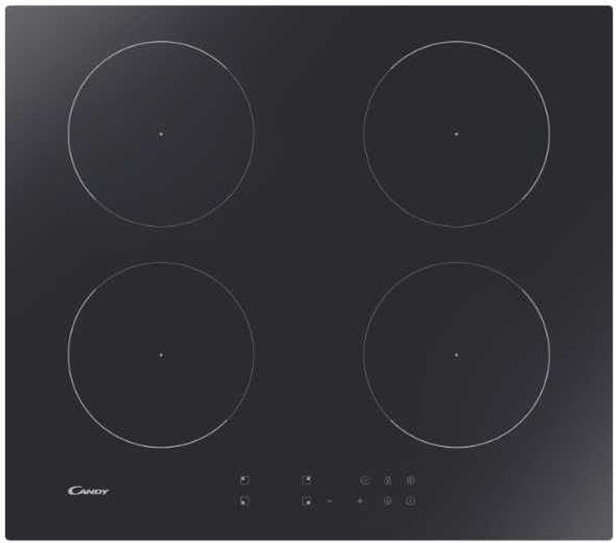 Candy Inductiekookplaat | Model CI642C/E1 | Zwart | Inbouw | 59 cm | 4 kookzones