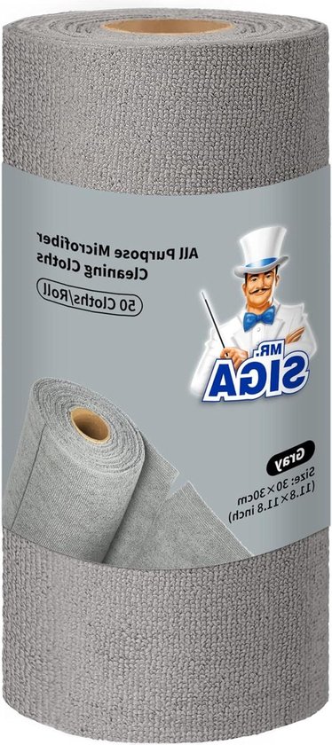 DDDDD Microvezeldoek Billie 30×30 cm 6 Stuks Rood