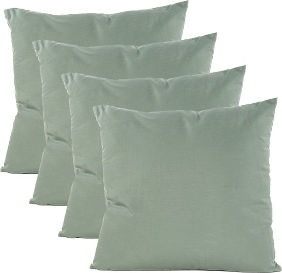 Decoratieve kussenhoezen set van 2, vierkante zachte kussenslopen van