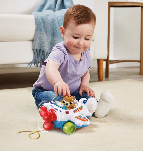 VTech Baby - Reis en Leer Vliegtuig - Educatief Speelgoed - Speelgoed van 1 tot 3 jaar - Nederlands Gesproken van Vtech — afbeelding 5