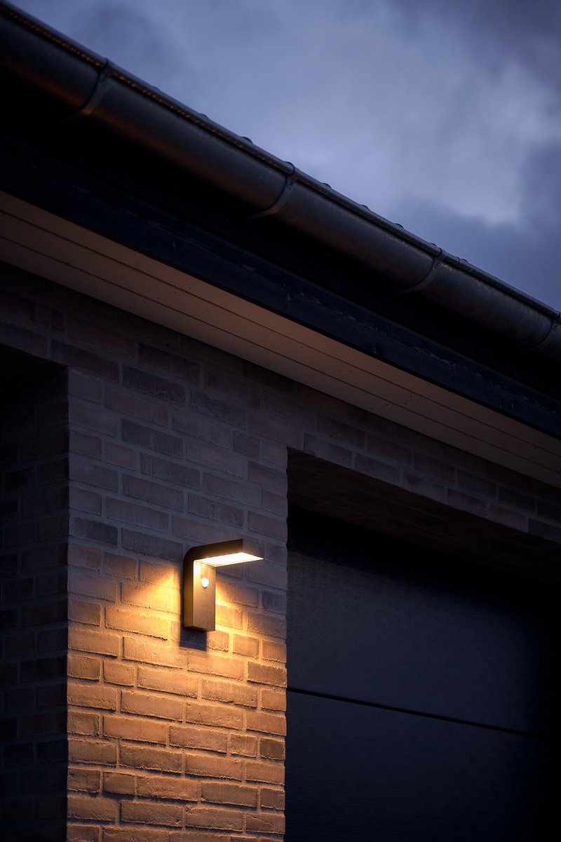 Nordlux Alya-wandlamp-solar-LED module-zwart