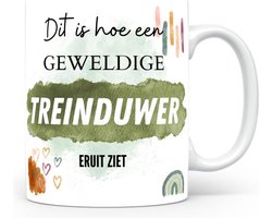 Mok bedrukken met beroep Treinduwer