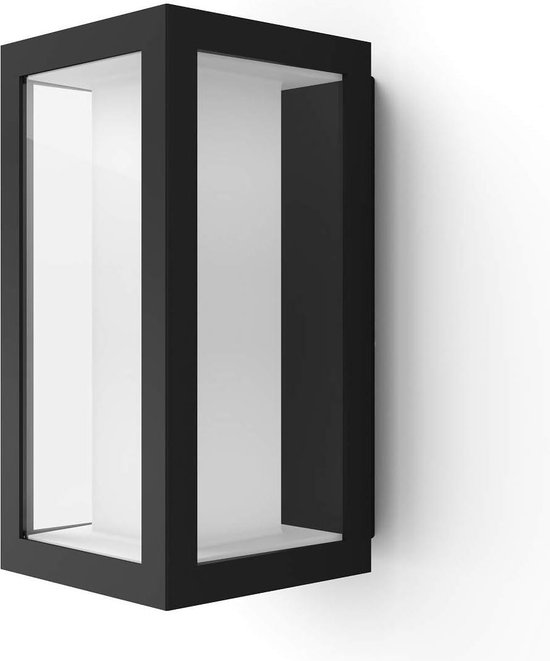 Philips Hue Sana Wandlamp White & Colour Zwart - - Voor 23.59u Philips Hue Sana Wandlamp White & Colour Zwart - - Voor 23.59u