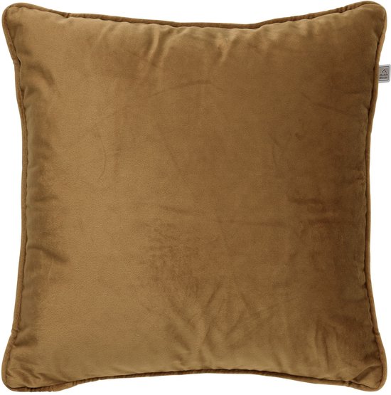 Dutch Decor - Housse de coussin - Finn 60x60 cm - couleur: pantone Tobacco Brown