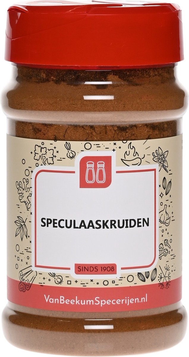 Goedkoopste Van Beekum Specerijen - Speculaaskruiden - Strooibus 110 gram