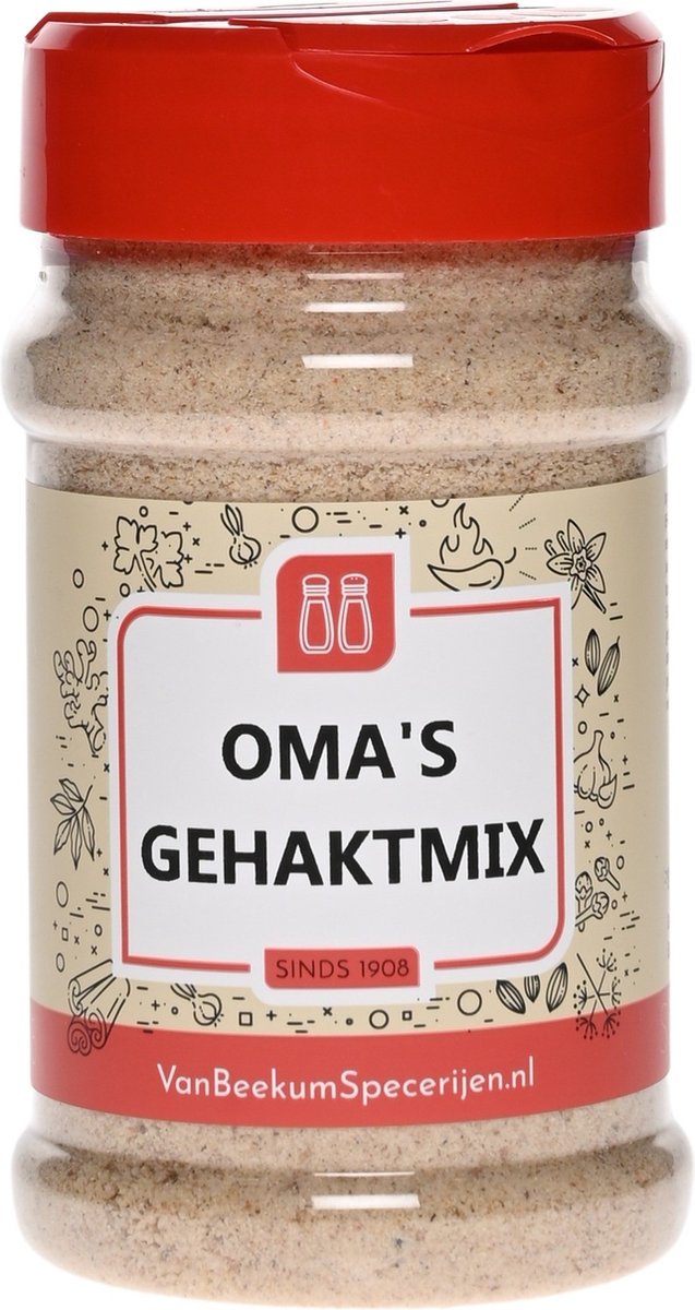 Goedkoopste Van Beekum Specerijen - Oma's Gehaktmix - Strooibus 200 gram