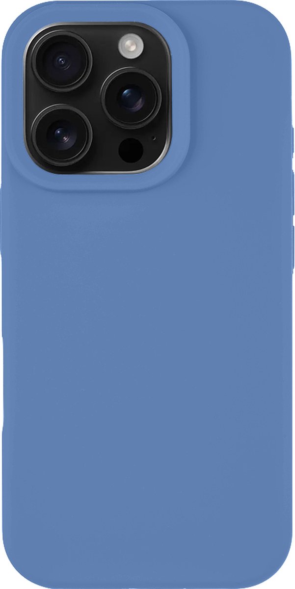 Tactical- iPhone 16 Pro Max Backcover hoesje silicone - Blauw