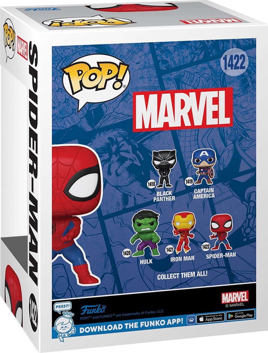 Funko Pop! Marvel: Spider-Man #1422 (New Classics) — afbeelding 2