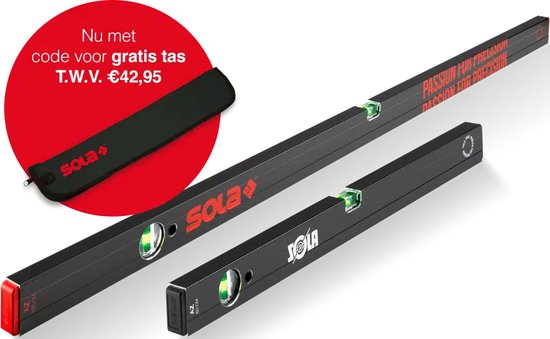 Sola Waterpas AZ 3 120CM - De Boer Sola Waterpas AZ 3 120CM - De Boer