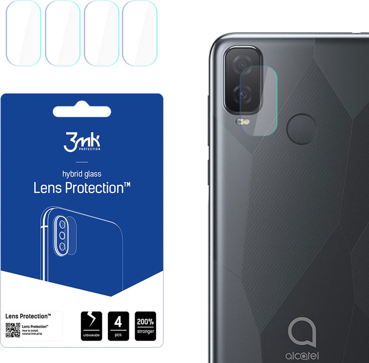 Alcatel 1L 2021 - 3mk Lens Protection