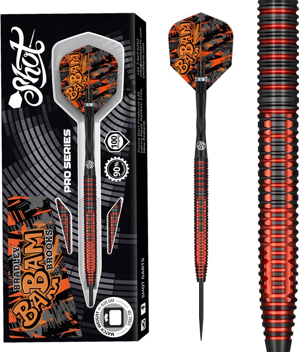 Shot Bradley Brooks 90% - Dartpijlen