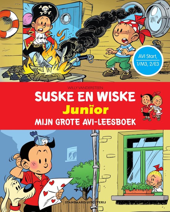 Foto: Suske en wiske junior 1 mijn grote avi leesboek