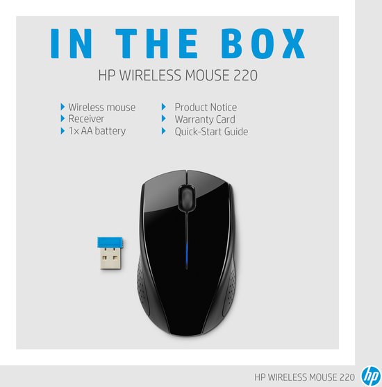 Souris sans fil HP 220