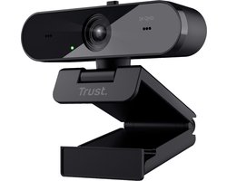 Trust Taxon Webcam - QHD - 2K - Privacy Filter - Zwart - voor Skype, Teams & Zoom