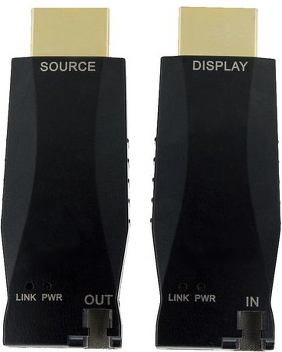 Vivolink VLHDMIEXTDGL100 audio/video extender AV-zender & ontvanger Zwart