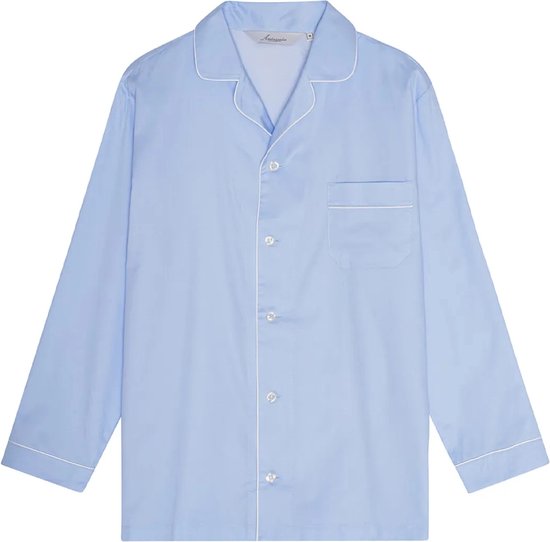 Superzachte Bio Katoenen Heren Pyjama Twill Weving Model Bern