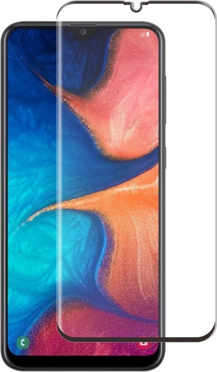 Muvit, Anti-kras en anti-vingerafdruk screen protector Geschikt voor Samsung Galaxy A70, Transparant