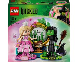 foto van LEGO Wicked Elphaba en Glinda figuren - 75682