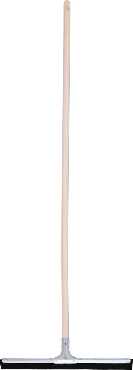 Goedkoopste MSV Vloertrekker/douchetrekker voor water - metaal/natuurrubber - breedte 44 cm - houten steel 140cm